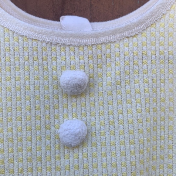 Vintage Carter's newborn romper yellow - Picture 4 of 6